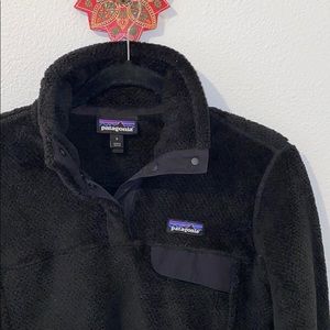 black Patagonia fleece
